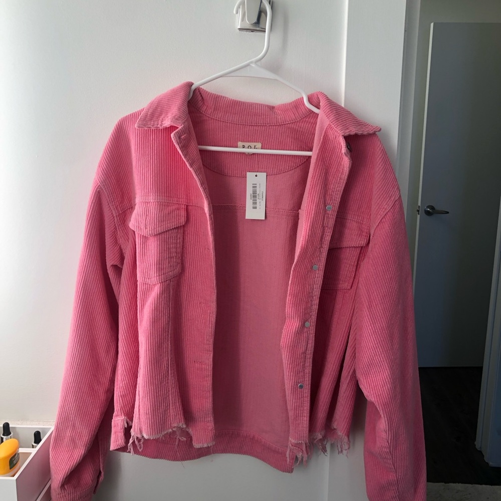 Pink Pol Corduroy Jacket